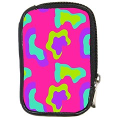 Abstract Pattern Geometric Backgrounds   Compact Camera Leather Case by Eskimos