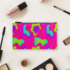 Abstract Pattern Geometric Backgrounds   Cosmetic Bag (small) by Eskimos