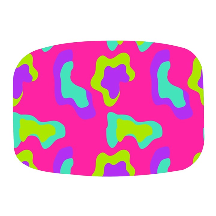 Abstract pattern geometric backgrounds   Mini Square Pill Box