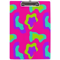 Abstract Pattern Geometric Backgrounds   A4 Clipboard