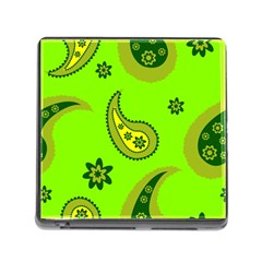 Floral Pattern Paisley Style Paisley Print  Doodle Background Memory Card Reader (square 5 Slot) by Eskimos