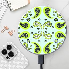 Floral Pattern Paisley Style  Wireless Charger by Eskimos