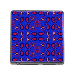 Floral Pattern Paisley Style  Memory Card Reader (square 5 Slot) by Eskimos