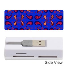 Floral Pattern Paisley Style  Memory Card Reader (stick) by Eskimos