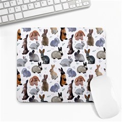 Funny Bunny Large Mousepads by SychEva