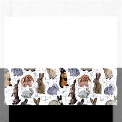 Funny Bunny Rectangular Jigsaw Puzzl by SychEva