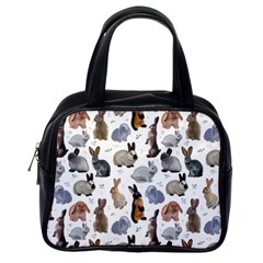 Funny Bunny Classic Handbag (one Side) by SychEva