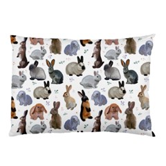 Funny Bunny Pillow Case by SychEva