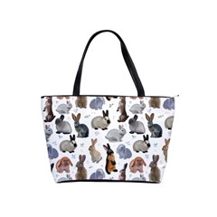 Funny Bunny Classic Shoulder Handbag by SychEva