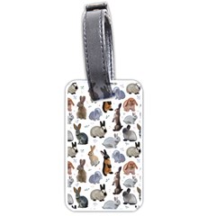 Funny Bunny Luggage Tag (one Side) by SychEva