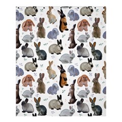 Funny Bunny Shower Curtain 60  X 72  (medium)  by SychEva