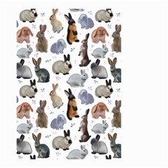 Funny Bunny Small Garden Flag (two Sides) by SychEva