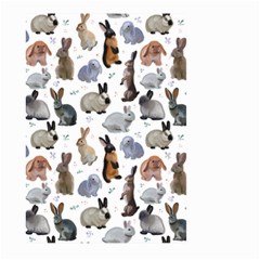 Funny Bunny Large Garden Flag (two Sides) by SychEva