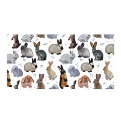 Funny Bunny Satin Wrap by SychEva