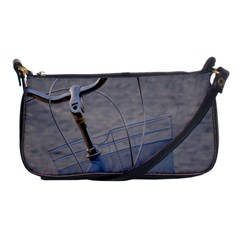 Classic Blue Shoulder Clutch Bag by DimitriosArt