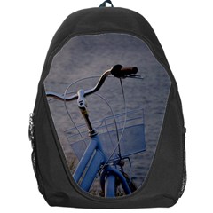 Classic Blue Backpack Bag by DimitriosArt