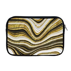 Gold Glitter Marble Background 2 Apple Macbook Pro 17  Zipper Case by befabulous