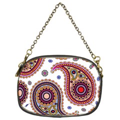 Paisley Pattern Chain Purse (two Sides) by befabulous