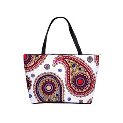 Paisley Pattern Classic Shoulder Handbag by befabulous