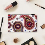 Paisley Pattern Cosmetic Bag (Small) Back