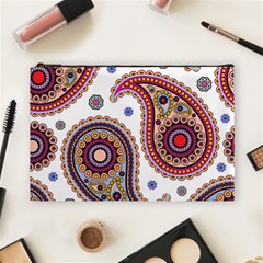 Paisley Pattern Cosmetic Bag (large)