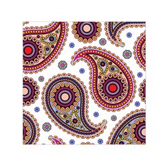 Paisley Pattern Small Satin Scarf (square) by befabulous