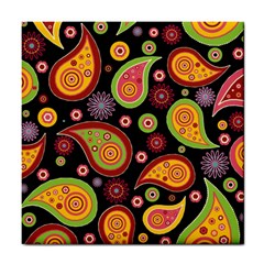 Paisley Pattern Design Tile Coaster