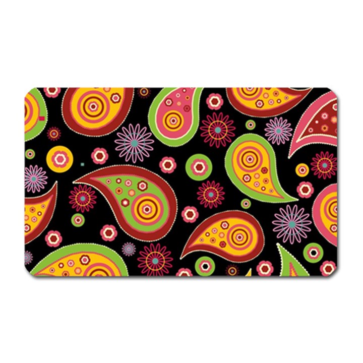 Paisley Pattern Design Magnet (Rectangular)