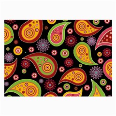 Paisley Pattern Design Large Glasses Cloth (2 Sides) by befabulous