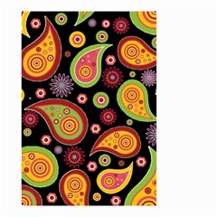 Paisley Pattern Design Small Garden Flag (two Sides) by befabulous