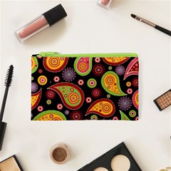 Paisley Pattern Design Cosmetic Bag (xs) by befabulous