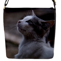 Kitty Flap Closure Messenger Bag (s) by DimitriosArt