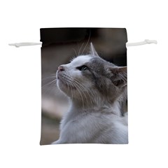 Kitty Lightweight Drawstring Pouch (s) by DimitriosArt