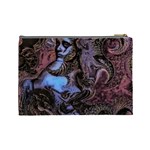 Boho Cthulu Cosmetic Bag (Large) Back