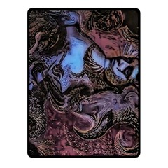 Boho Cthulu Fleece Blanket (small) by MRNStudios