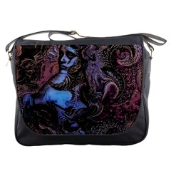 Boho Cthulu Messenger Bag by MRNStudios