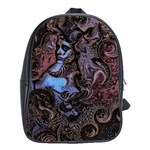 Boho Cthulu School Bag (XL) Front