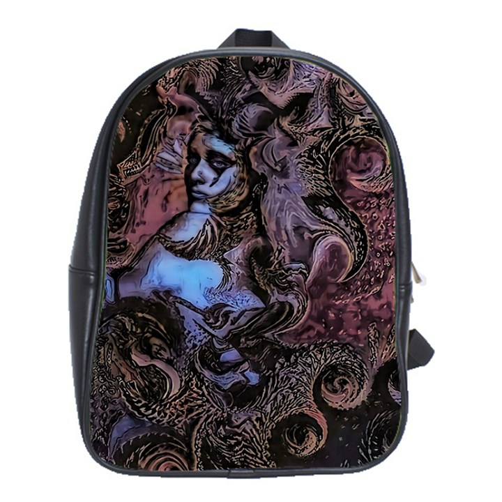 Boho Cthulu School Bag (XL)