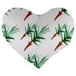 Nature Large 19  Premium Heart Shape Cushions Front