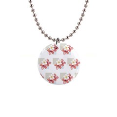 Floral 1  Button Necklace