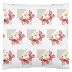 Floral Standard Flano Cushion Case (one Side) by Sparkle