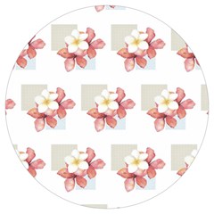 Floral Round Trivet