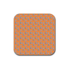 Floral Rubber Coaster (square) by Sparkle