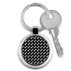 Butterfly Key Chain (round) by Sparkle