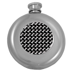 Butterfly Round Hip Flask (5 Oz) by Sparkle