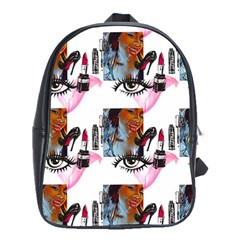 Fashion Faces School Bag (Large)