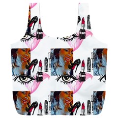 Fashion Faces Full Print Recycle Bag (XXL)