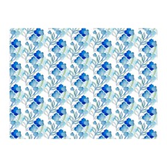 Flowers Pattern Double Sided Flano Blanket (mini)  by Sparkle