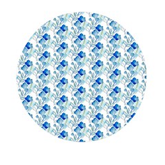 Flowers Pattern Mini Round Pill Box (pack Of 5) by Sparkle