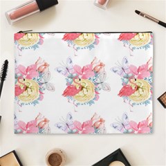 Flamingos Cosmetic Bag (xl) by Sparkle